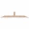 Ekena Millwork Portland Smooth Timber Gable Bracket, Douglas Fir, 84"W x 17"H x 5 1/2"D x 5 1/2"F, 5/12 Pitch GBW084X17X0606POR00SDF - alternate 1